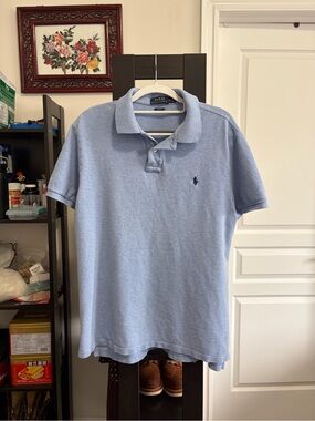 Polo by Ralph Lauren Light Blue Short-Sleeve Classic Polo